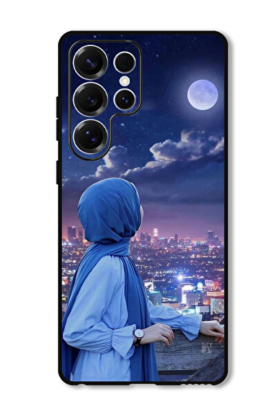 Theodor جراب واقٍ مضاد للخدش والصدمات لهاتف Samsung Galaxy S25 Ultra فتاة محج...