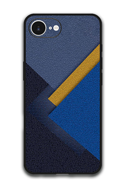 Theodor جراب متوافق مع Apple i16e مقاس 6.1 بوصة - ظلال جلدية مثلثة