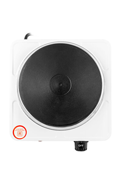 Zass Electric hob ZHP 06A, 1500W, 1 Burner White