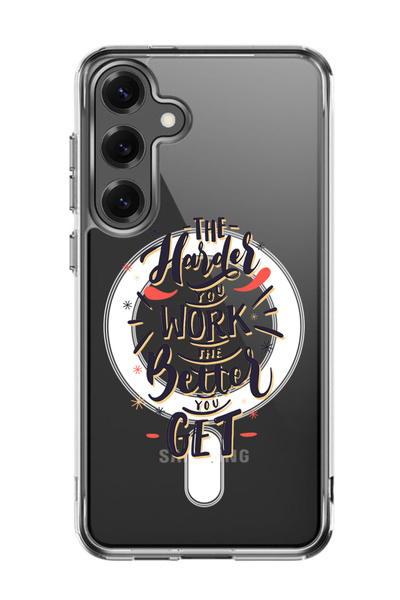 Theodor غلاف لهاتف Samsung S25 مقاس 6.2 بوصة من MagSafe، غطاء هاتف مقاوم للصد...