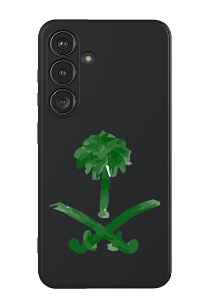 Theodor غطاء حماية سيليكون سائل مقاوم للصدمات لهاتف سامسونج جالاكسي S25 (أسود...