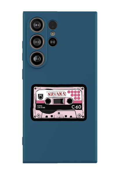 Theodor غطاء حماية سائل من السيليكون المقاوم للصدمات لهاتف سامسونج جالاكسي S25 ألترا (أزرق) - نيرفانا (2)