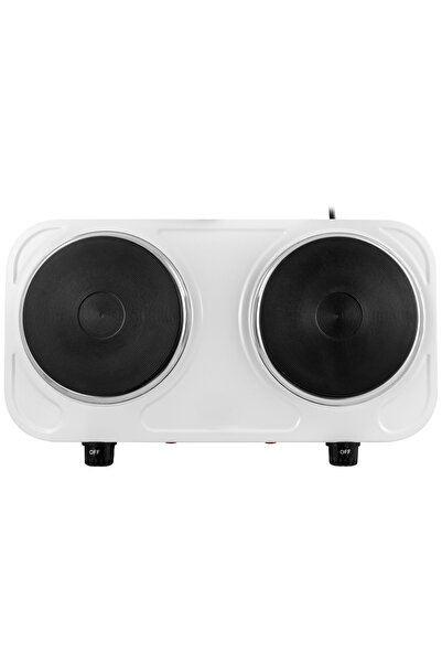 Zass ZHP 05A double electric hob, 2000W, 2 burners, Temperature 400 degrees