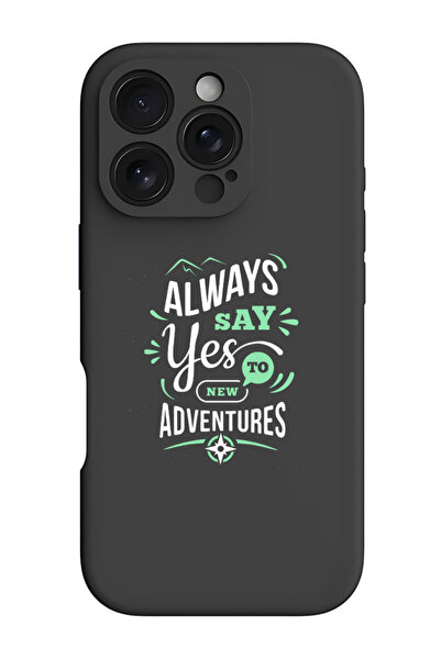 Theodor iPhone 16 Pro Black Protective Liquid Silicone Shockproof Case - alwa...