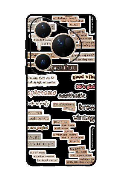 Theodor جراب متوافق مع هاتف هواوي بيورا 80 ألترا مقاس 6.6 بوصة، غطاء حماية مق...