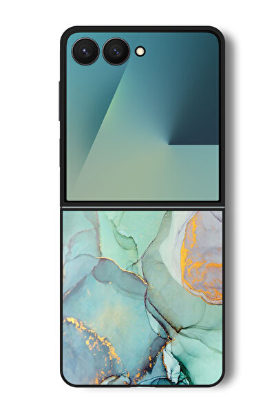 Theodor جراب متوافق مع هاتف Samsung Galaxy Z Flip مقاس 7 - 6.9 بوصة، غطاء حما...