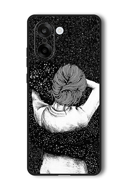 Theodor جراب متوافق مع OnePlus Nord CE 5 غطاء حماية مقاوم للصدمات خيال فتاة ليلي