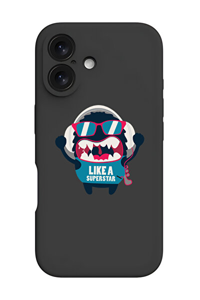 Theodor جراب حماية من السيليكون السائل المقاوم للصدمات لهاتف iPhone 16 Plus ب...