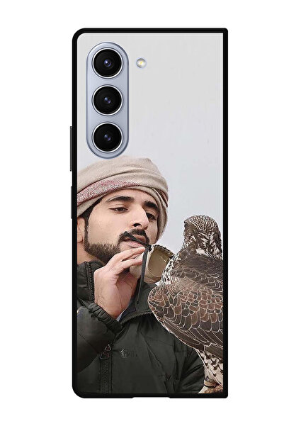 Theodor جراب حماية لهاتف سامسونج جالاكسي زد فولد 5، شيخ حمدان، نسر محب