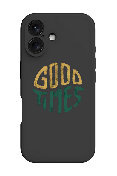 Theodor غطاء حماية سيليكون سائل مقاوم للصدمات لجهاز iPhone 16 Plus باللون الأ...