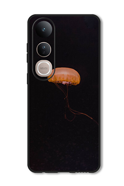 Theodor Case Compatible with Vivo V50 Lite Protection Shockproof Cover jellyf...