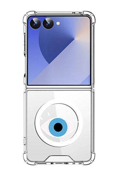 Theodor غلاف لهاتف Samsung Galaxy Z Flip 7 متوافق مع MagSafe، غطاء هاتف مقاوم...