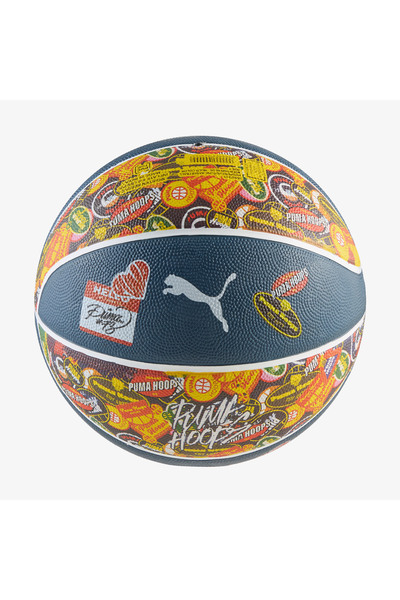 Puma Hoopers Hotline Colorful Basketball Ball