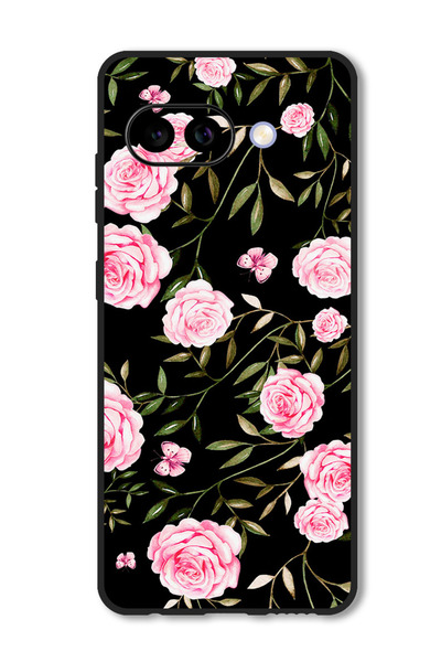 Theodor جراب متوافق مع Google Pixel 9A غطاء حماية مقاوم للصدمات وردي في مجموع...