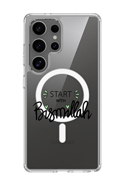 Theodor غلاف لهاتف سامسونج جالكسي S25 ألترا متوافق مع ماج سيف، غطاء ابدأ ببسم...