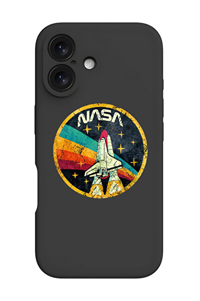 Theodor غطاء حماية أسود من السيليكون السائل المقاوم للصدمات لهاتف iPhone 16 -...