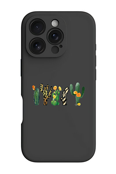 Theodor غطاء حماية سيليكون سائل مقاوم للصدمات لهاتف iPhone 16 Pro Max أسود - ...