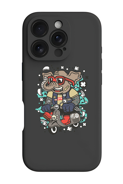 Theodor غطاء حماية مقاوم للصدمات من السيليكون السائل لهاتف iPhone 16 Pro Max ...