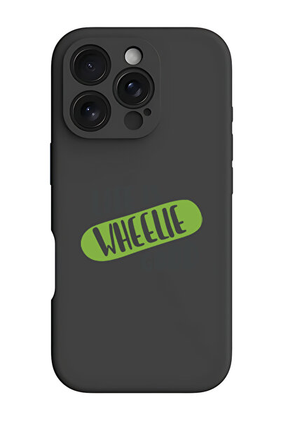 Theodor iPhone 16 Pro Max Black Protective Liquid Silicone Shockproof Case - ...