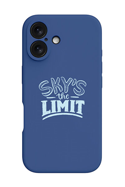 Theodor غطاء حماية سيليكون سائل مقاوم للصدمات لجهاز iPhone 16 Plus باللون الأ...