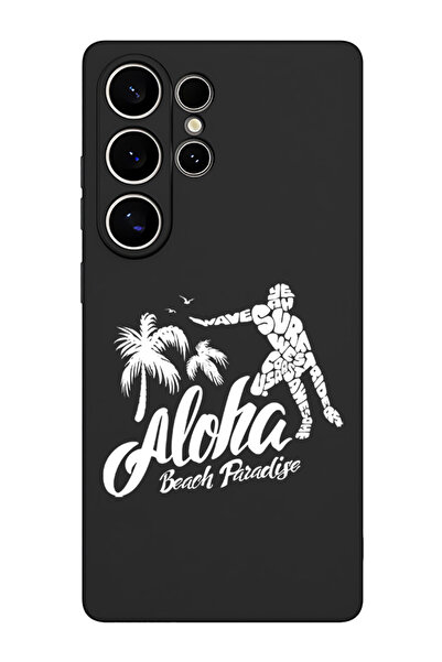 Theodor غطاء حماية سائل من السيليكون لهاتف سامسونج جالاكسي S25 ألترا (أسود) -...