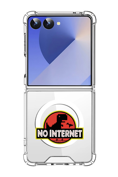 Theodor غلاف لهاتف Samsung Galaxy Z Flip 7 متوافق مع MagSafe، غطاء هاتف مقاوم...