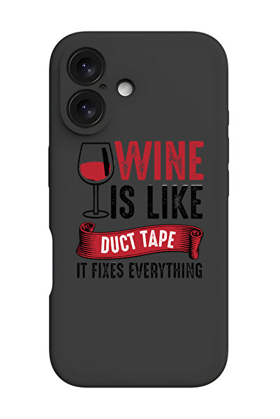 Theodor جراب حماية من السيليكون السائل المقاوم للصدمات لهاتف iPhone 16 باللون...