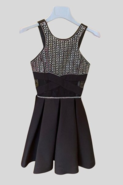 moona kids 9-14 Yaş Kız Çocuk Abiye Siyah