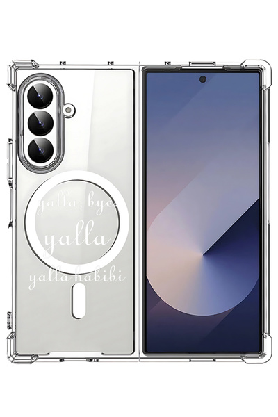 Theodor غلاف لهاتف Samsung Galaxy Z Fold 7 متوافق مع MagSafe، غطاء هاتف مقاوم...