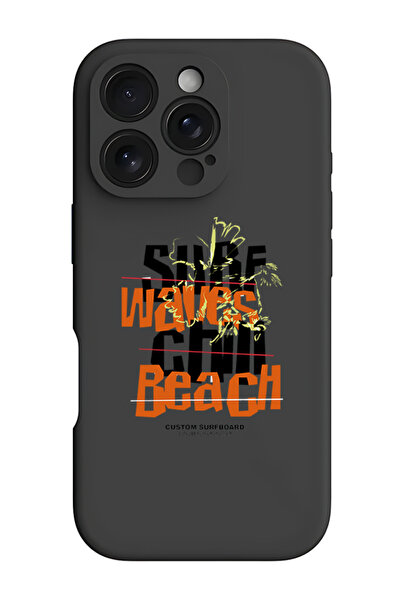 Theodor جراب حماية من السيليكون السائل المقاوم للصدمات لهاتف iPhone 16 Pro Ma...