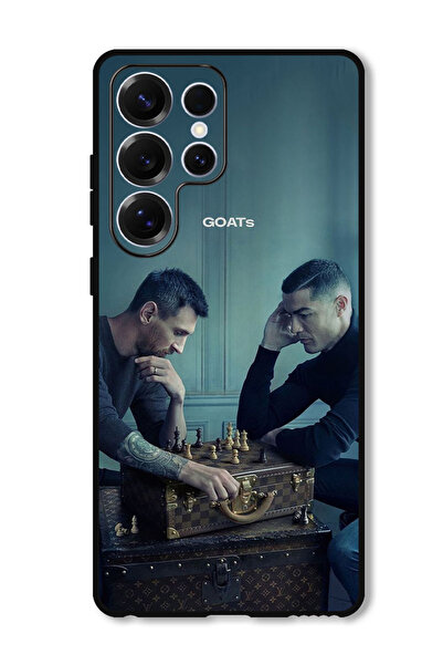 Theodor جراب واقٍ مضاد للخدش والصدمات لهاتف سامسونج جالاكسي S25 ألترا، شطرنج ...