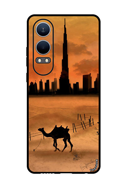 Theodor جراب واقٍ مضاد للخدش والصدمات لهاتف Oppo K12x (الصين) غروب الشمس جمل ...