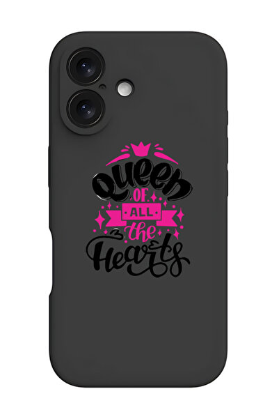 Theodor غطاء حماية سيليكون سائل مقاوم للصدمات لهاتف iPhone 16 باللون الأسود -...