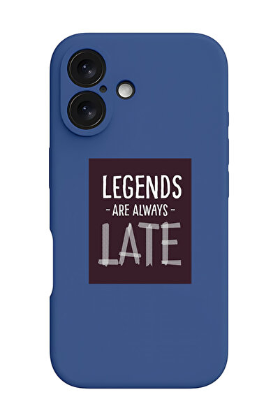 Theodor غطاء حماية سيليكون سائل مقاوم للصدمات لجهاز iPhone 16 Plus باللون الأ...