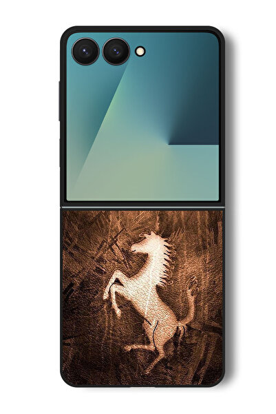 Theodor جراب متوافق مع Samsung Galaxy Z Flip 7 - 6.9 بوصة غطاء حماية مقاوم لل...