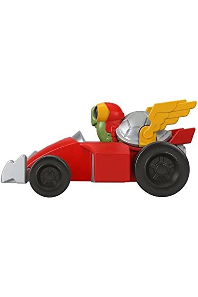 mattel Superhero Vehicles Inspired by DC League of Superpets Movie - Merton The Turtle in Red Racecar