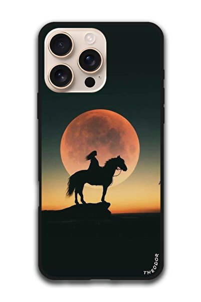 Theodor غطاء حماية مضاد للخدش والصدمات لهاتف iPhone 16 Pro (6.3) بوصة، غروب ا...