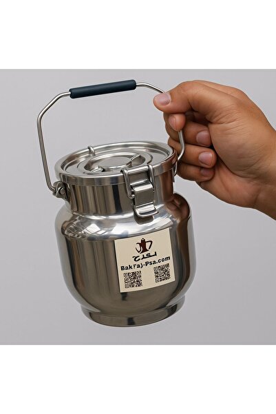 bakraj 2.5 liter steel honey bucket