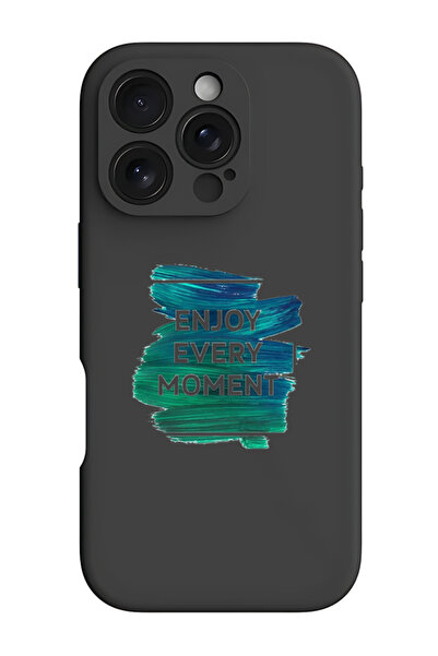 Theodor جراب حماية من السيليكون السائل المقاوم للصدمات لهاتف iPhone 16 Pro Ma...