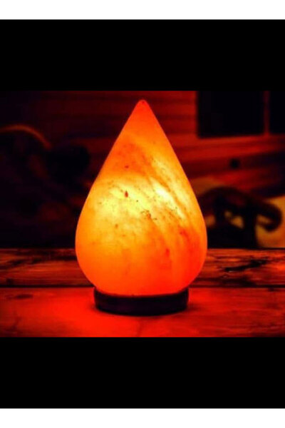 M.A Traders Himalayan Pink Salt Lamp – 4 kg Tear Drop Shape | for Air Purification & Soothing Ambience