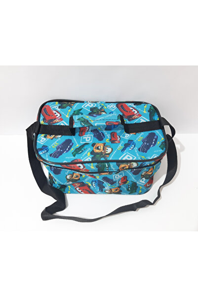 renkli çiçekler Geanta de pranz cu model 24x16x14 CM Geanta de pranz cu termos pentru scoala |