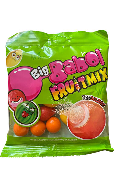 Big Babol مزيج الفواكه 80 جم * 15 قطعة