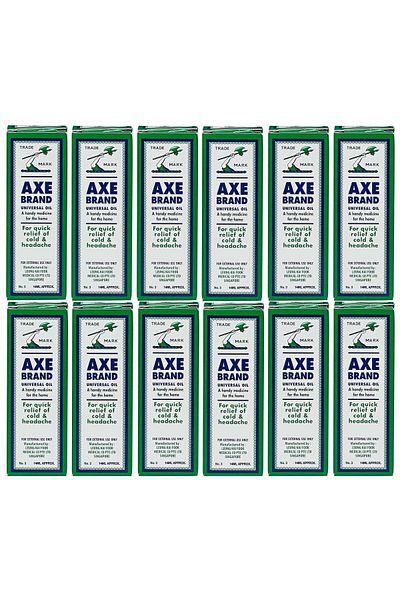 Axe Universal Oil For Quick Relief Of Cold And Headache 14ml (Pack of 12)