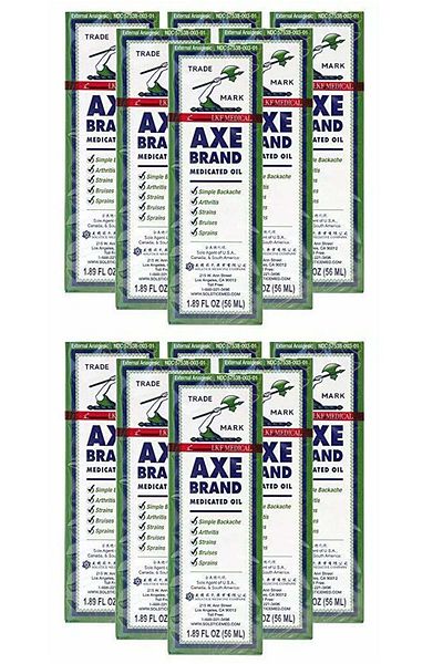 Axe Universal Oil For Quick Relief Of Cold And Headache 56ml (Pack of 12)