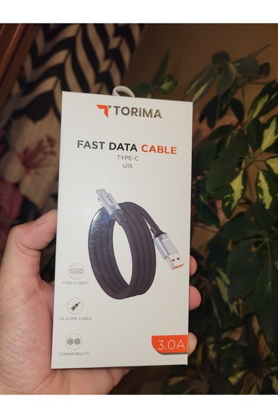 Torima Hızlı şarj ve Data kablosu silikonlu