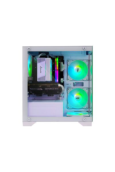 SPEARPC Spear Gaming PC i5-14400F, RTX 5050 8GB, 16GB DDR5, 1TB SSD, 600W, ARGB 4 Fans, Win 11 Pro