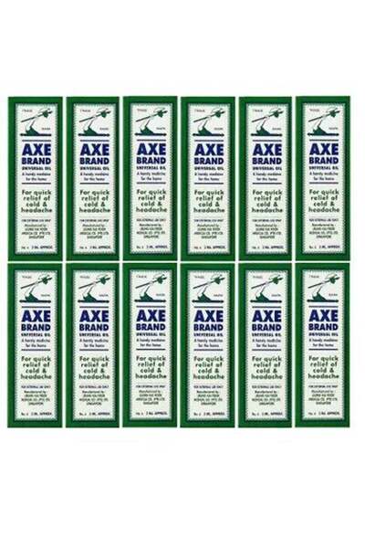 Axe Universal Oil For Quick Relief Of Cold And Headache 3ml (Pack of 12)