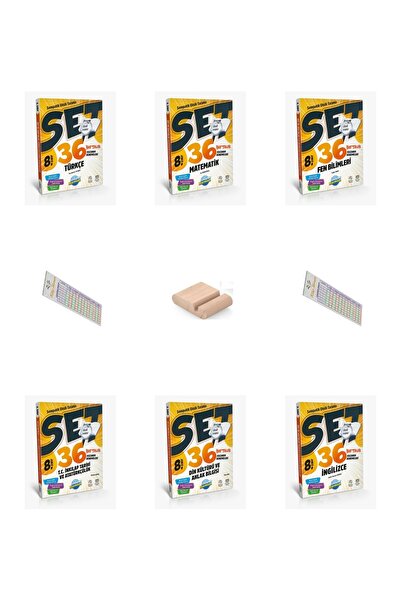 Ünlüler Karması 8. Sınıf SET 36 Haftalık Kazanım Denemeleri Tüm Dersler SETİ ...