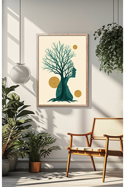 alphobitasarım Legătura mistică între omul și natura - Tablou individual