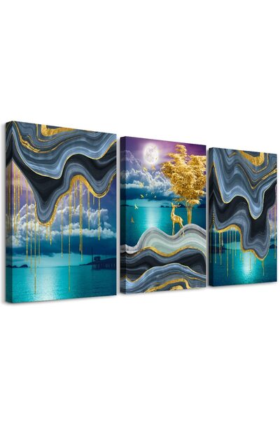 Generic TTHYUEWS Canvas Wall Art For Bedroom Wall Decor For Living Room Modern Bathroom Canvas Art Kitchen
